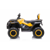 Quad XT-Speed dla dzieci Żółty + Napęd 4x4 + EVA + Wolny Start + Radio MP3 + LED